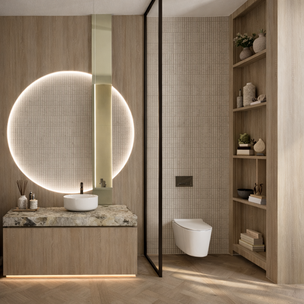 Łazienka — projekt Alpinus